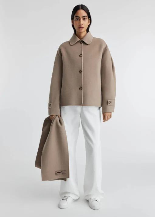 Dew Scarf Detailed Jacket